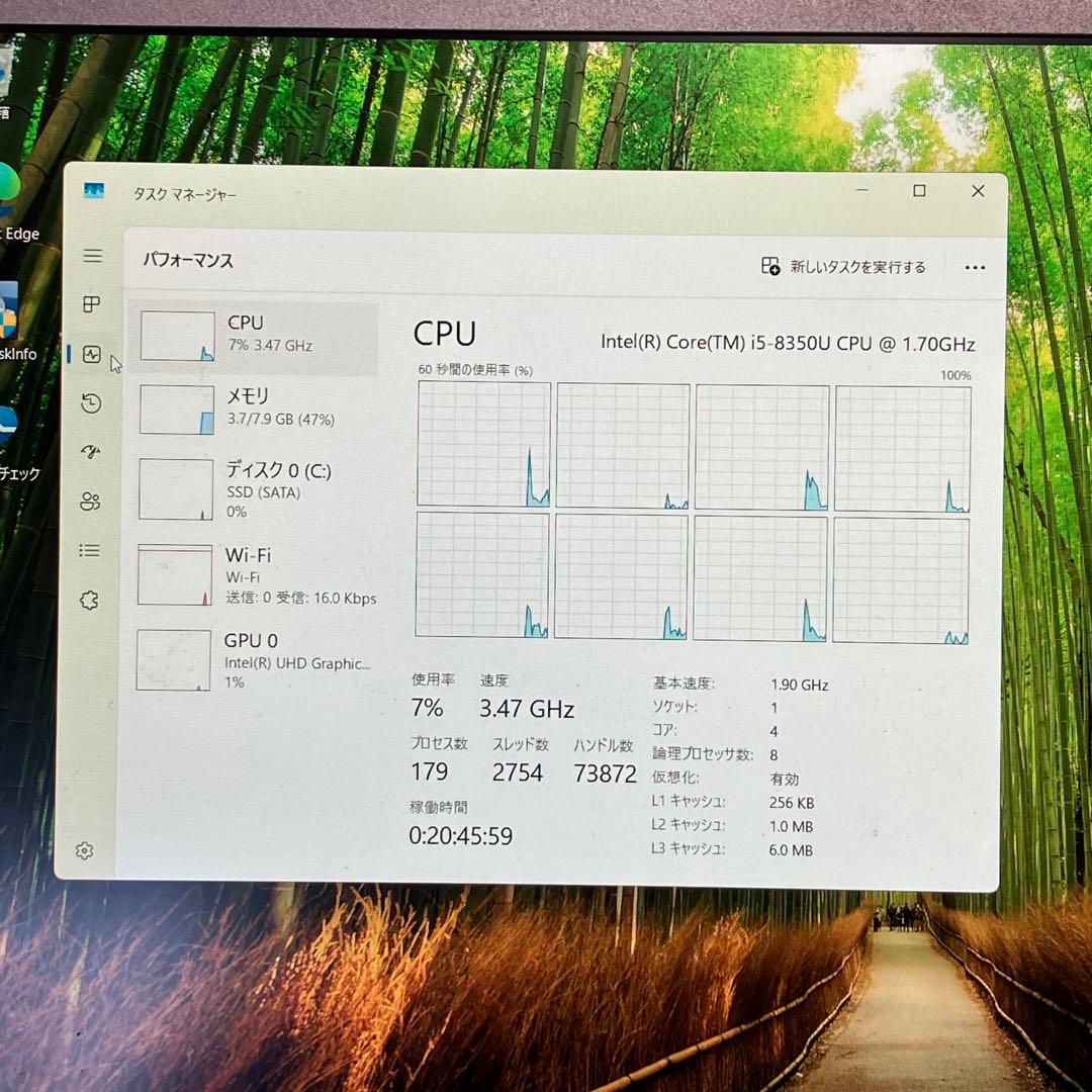 Let's note Win11 8世代i5/8GB/256GB 10