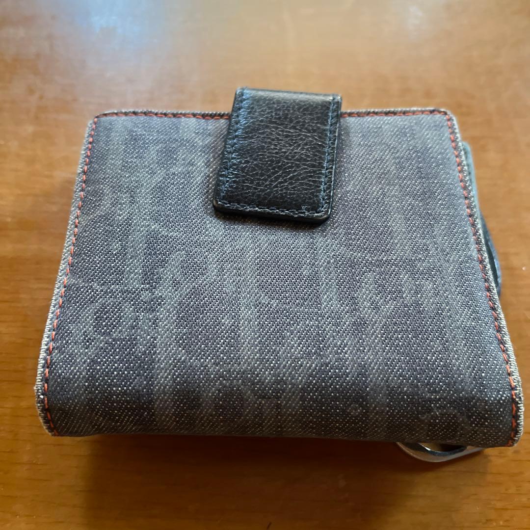 Christian Dior デニム 二つ折り財布