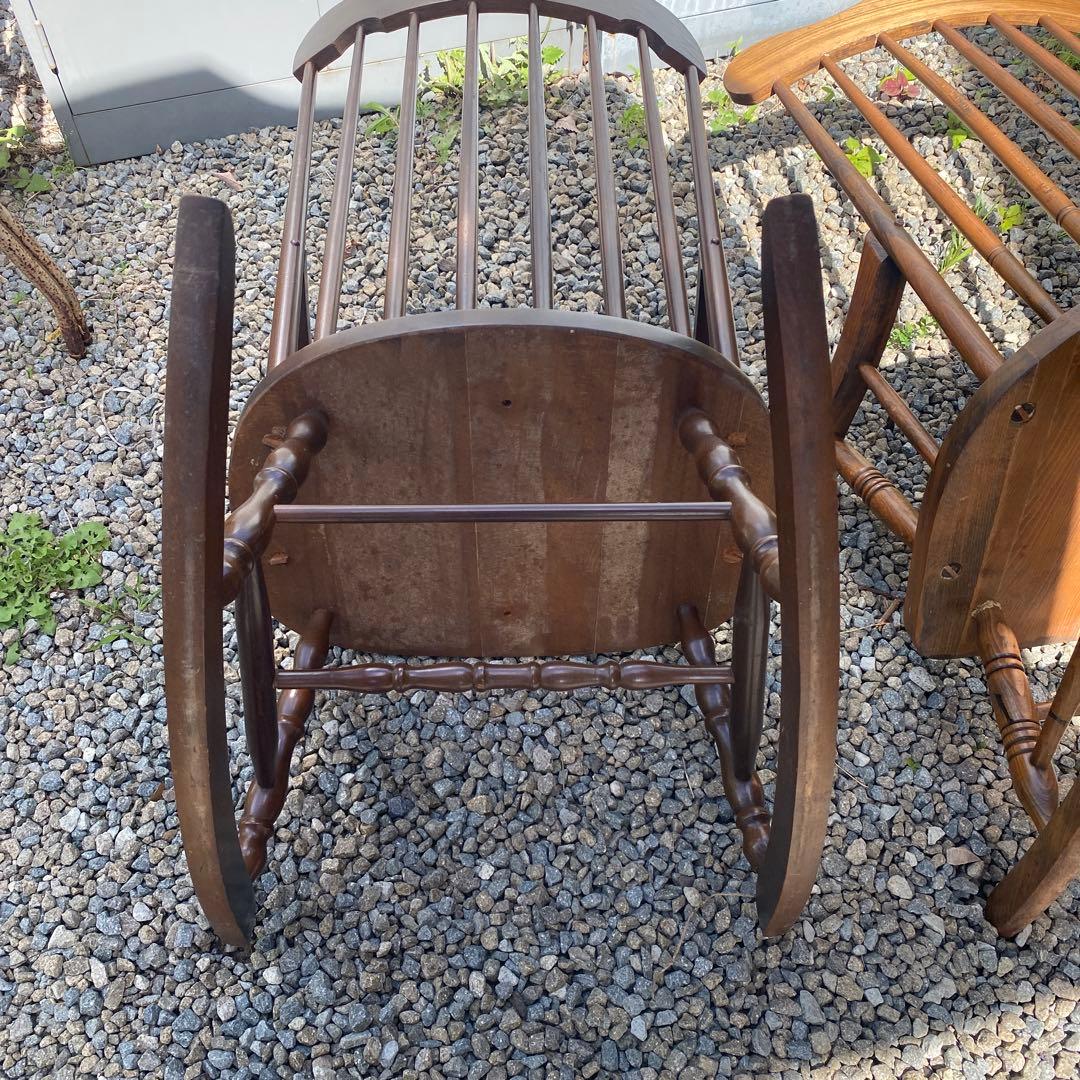 木製ロッキングチェア 2脚セット　まとめ