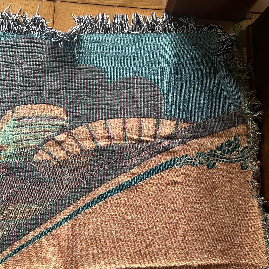 激レア　DISNEY　ヴィンテージ　ラグ　カーペット　壁掛け　アウトドア　珍品