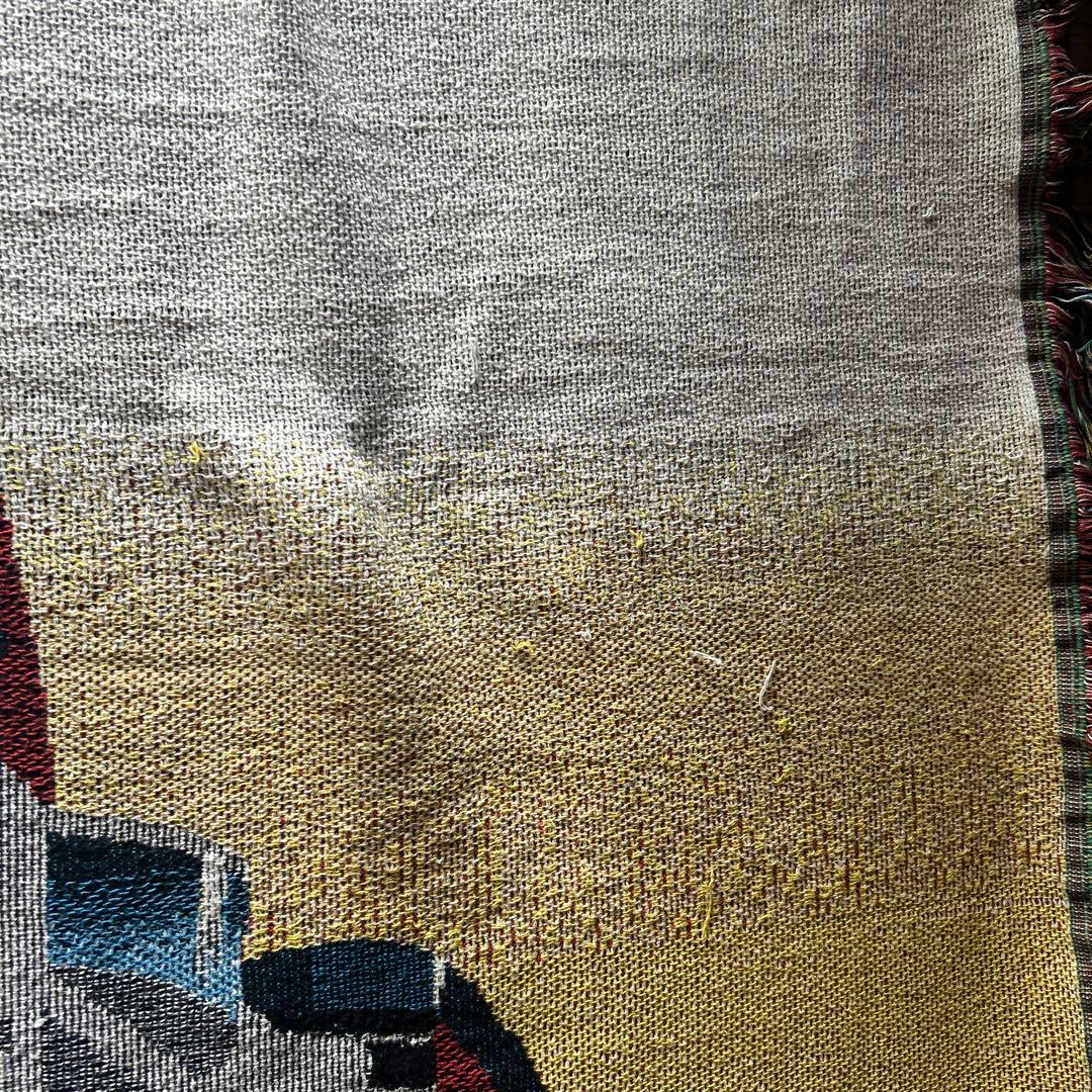 激レア　DISNEY　ヴィンテージ　ラグ　カーペット　壁掛け　アウトドア　珍品