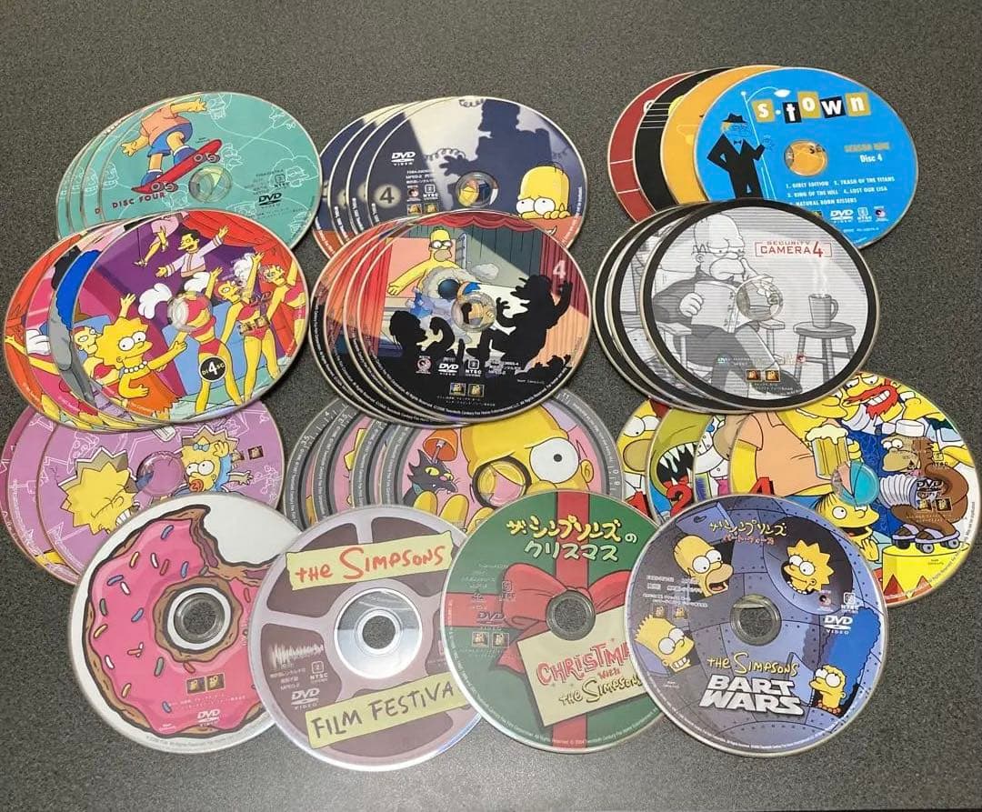 の*ま様 【300〜】【破格】シンプソンズDVDまとめ売り