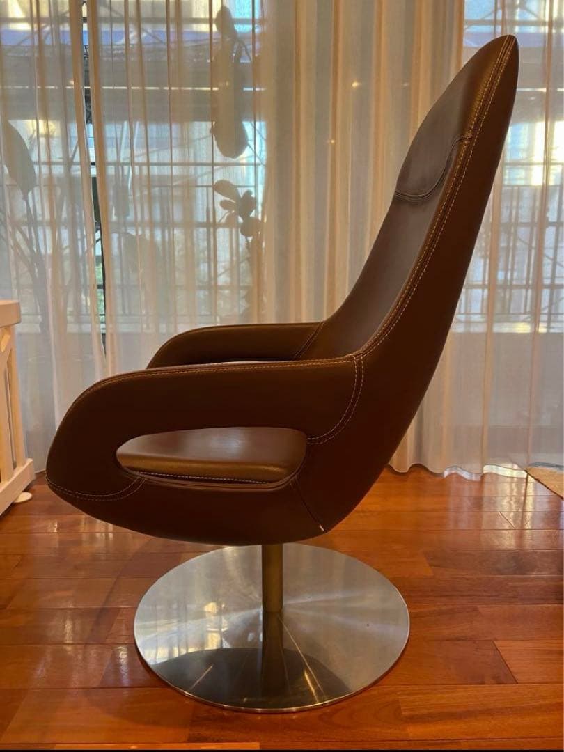 ボーコンセプト　ブラウンレザーチェア　 BoConcept