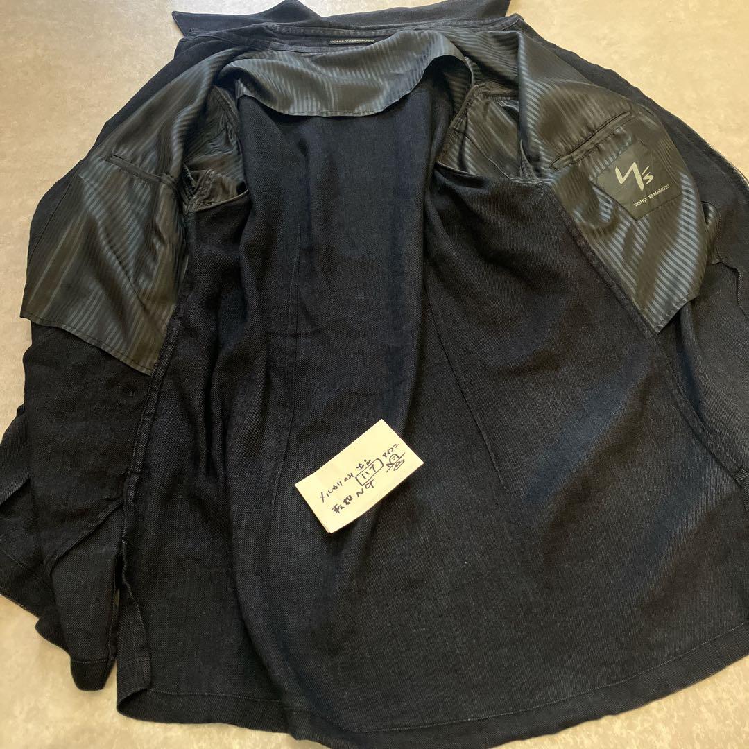 【93AW】Y's for men、ジップブルゾンコート、4サイズ