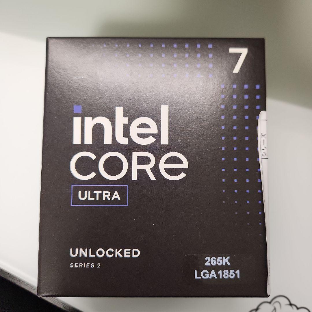 CPU Intel Core ultra7 265K