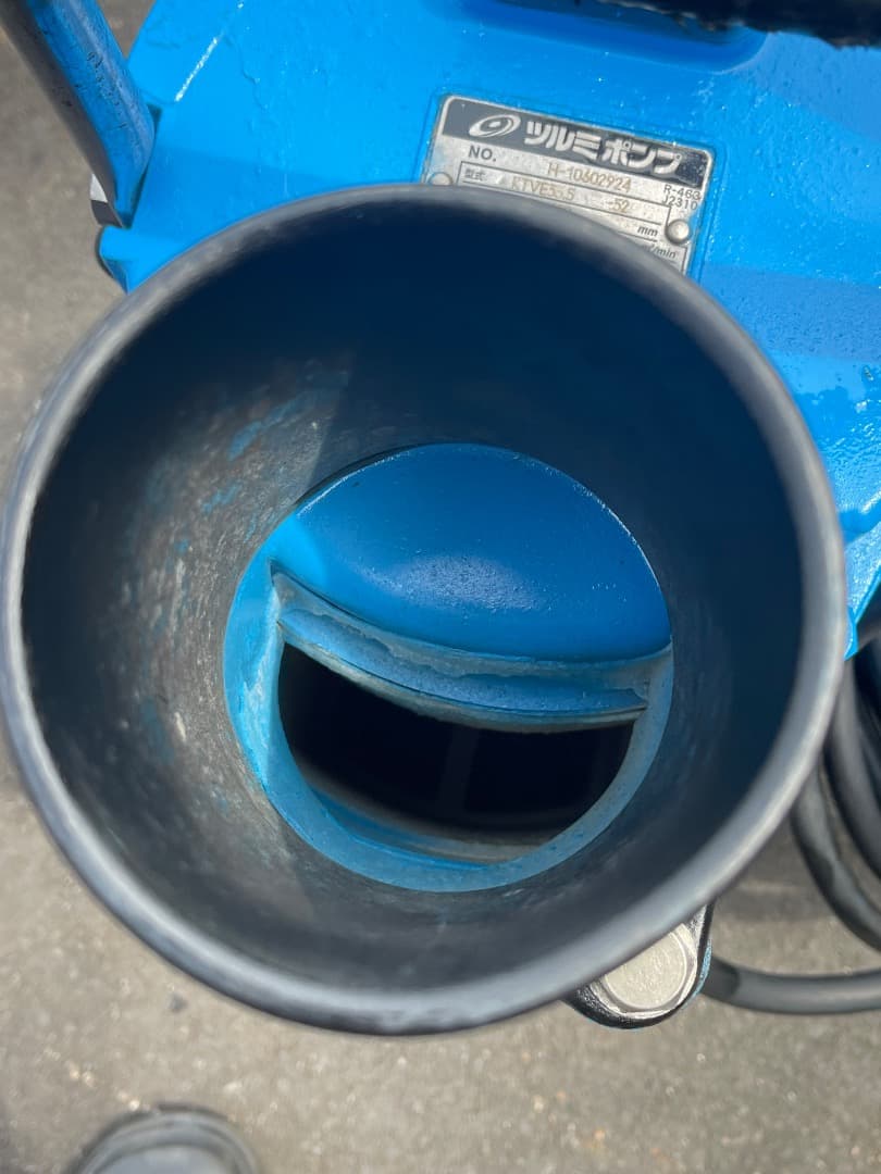 水中ポンプ ツルミポンプ KTVE35.5 自動運転型 三相200V
