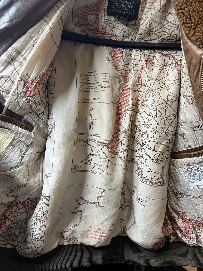 【ストロベリーシュガー】AVIREX G-1 フライトジャケット