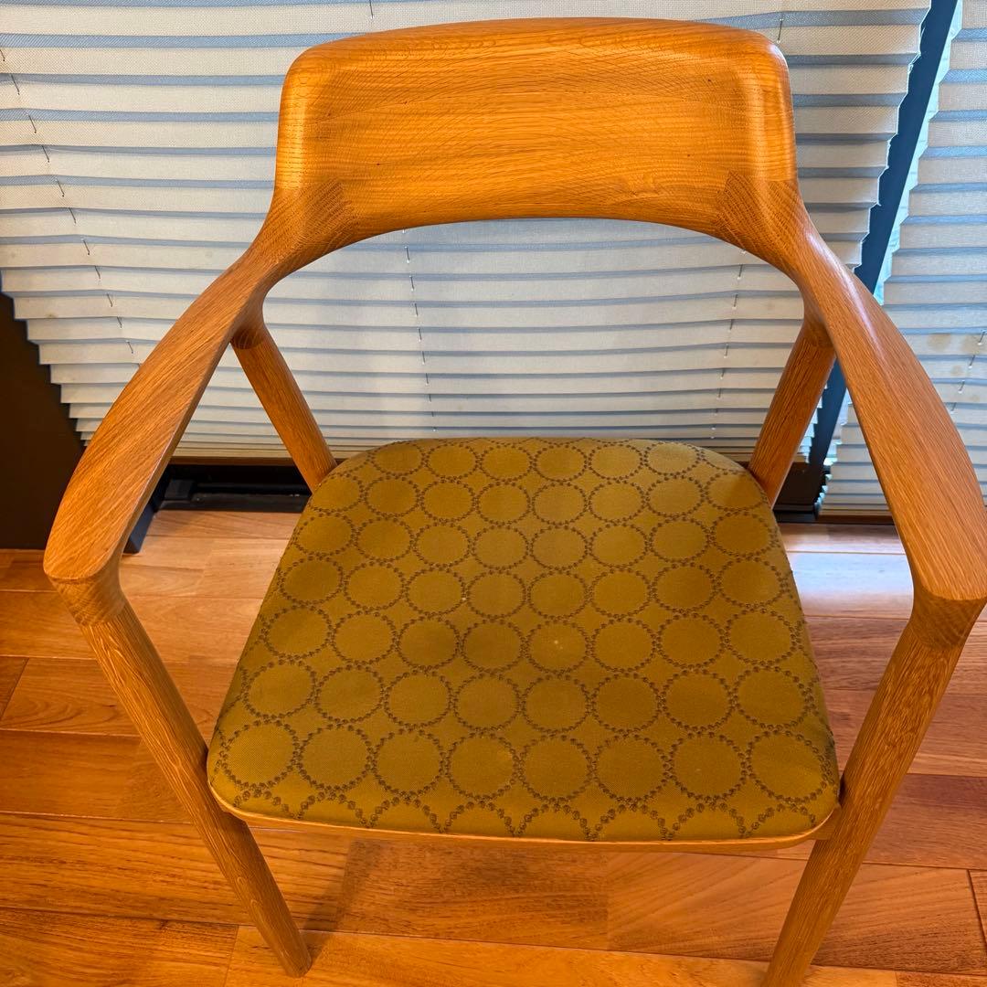 マルニ木工　深澤直人　HIROSHIMA アームチェア ミナペルホネン