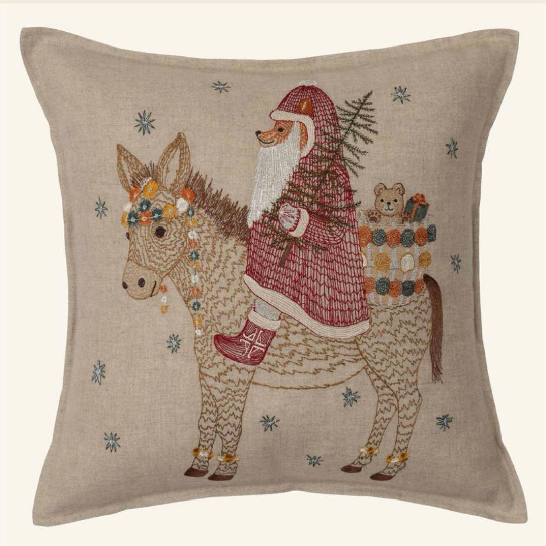 CORAL＆TUSK コーラル＆タスク クッションカバー Xmas ラスト1点