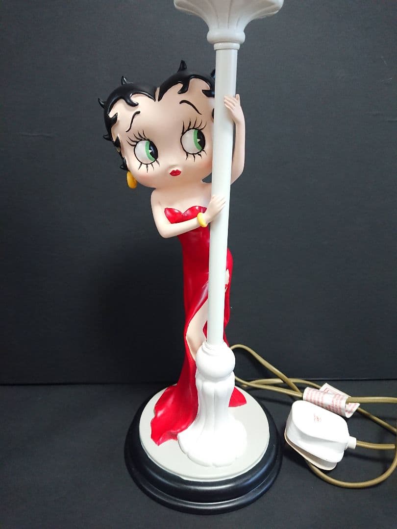 レア!!ベティちゃん♡フィギュア付スタンドライト☆bettyboop☆