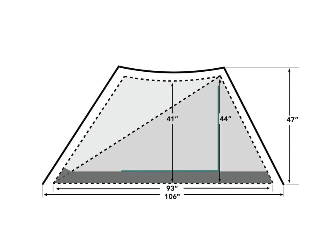 ★durston gear X-mid 1 solid 未使用品★軽量山岳テント