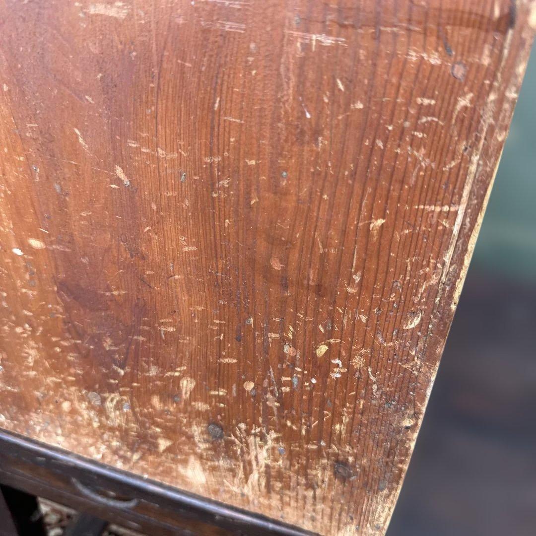 最終お値下げ❣️ヴィンテージ　味ありすぎな木製5段小物　小引き出し　収納