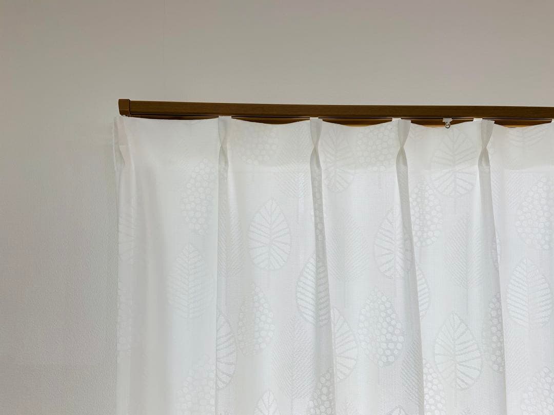 ayakaino　1級遮光防炎　4枚　カフェ　2枚　レース　4枚