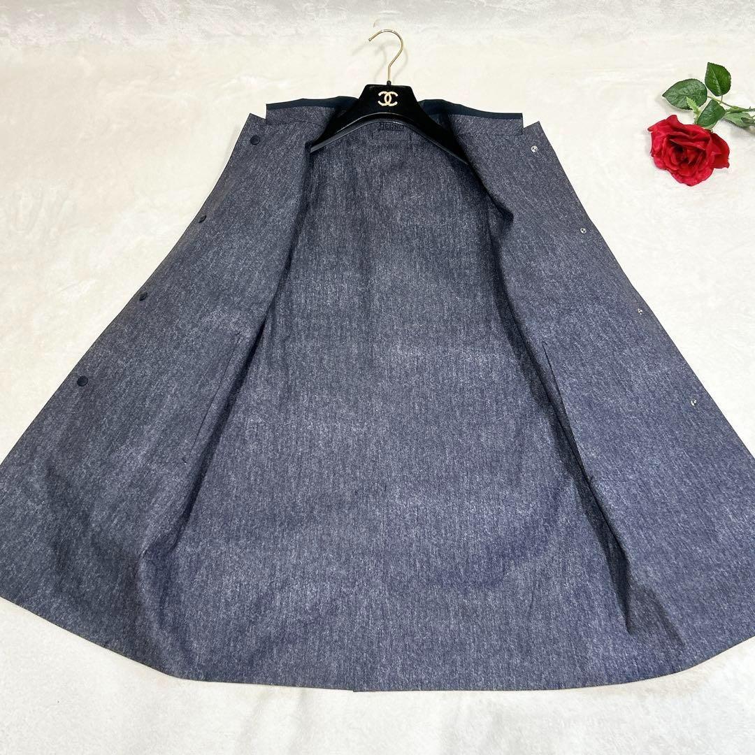 未使用✨　ヘルノ　herno ステンカラー　コート　リバーシブル　ゴム引き 48