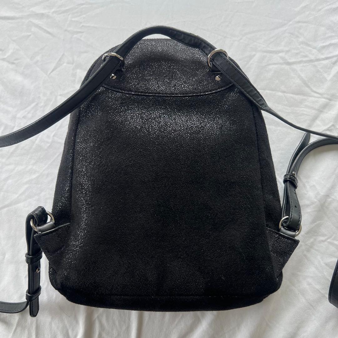 ゆ【Stella McCartney】ファラベラミニバックパック ブラック