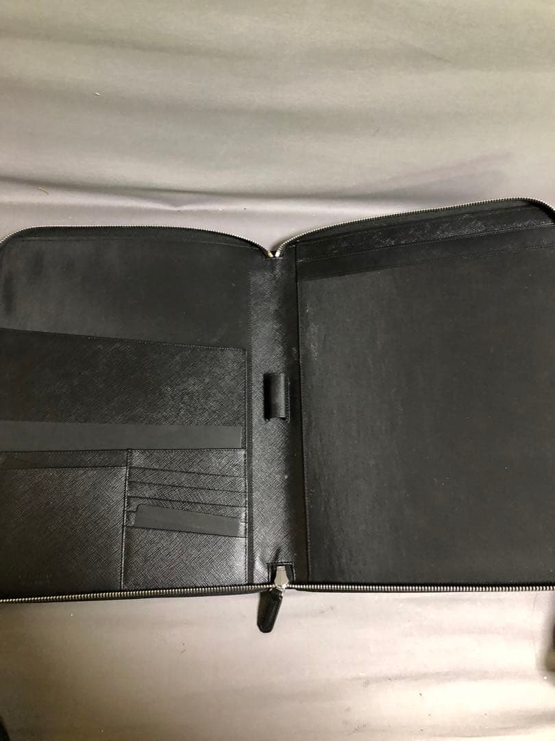 ■【美品】MONTBLANCモンブラン　ノートブックホルダー手帳カバー　用紙付き