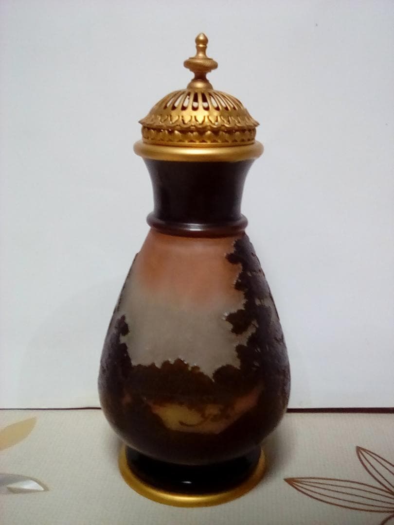 大幅に値下げしました!!!　エミール·ガレの電気スタンド