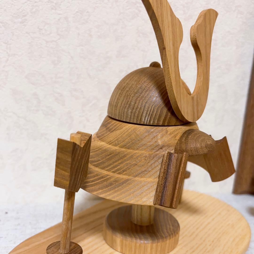 lemi toys正規品　木製 五月人形 兜