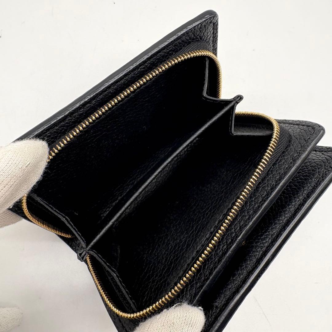 【極美品 新型 IC搭載 】ルイヴィトン アンプラント ポルトフォイユクレア 黒
