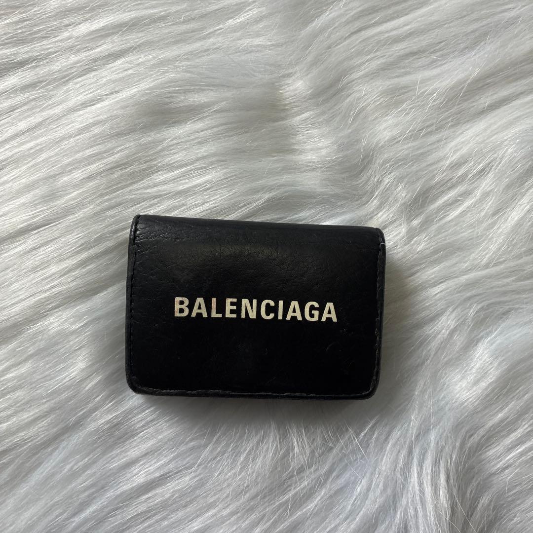 バレンシアガ　三つ折り財布　エブリデイ　0710