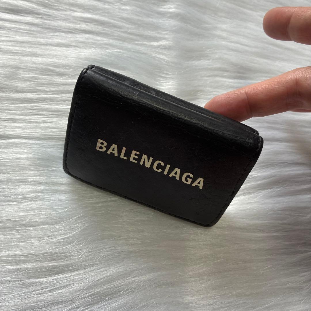 バレンシアガ　三つ折り財布　エブリデイ　0710