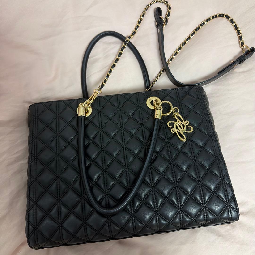 RANDA 【A4対応】2WAYキルティングラージバッグ