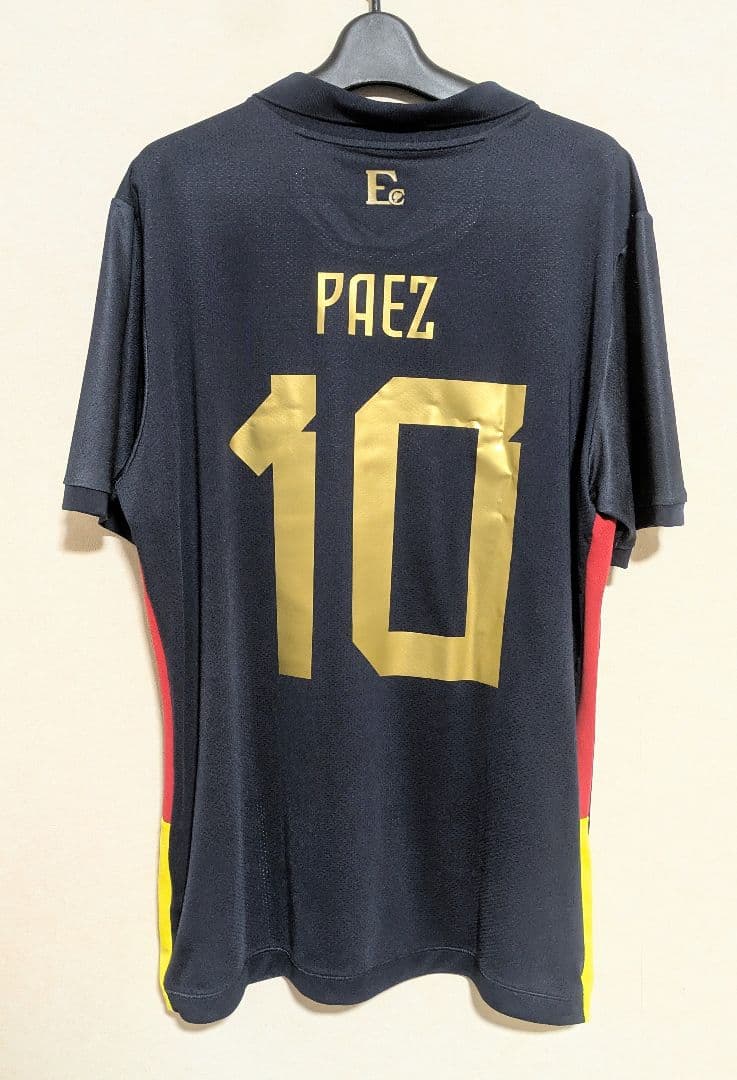 新品タグ付き　正規品　エクアドル代表　2024　ユニフォーム　パエス　チェルシー