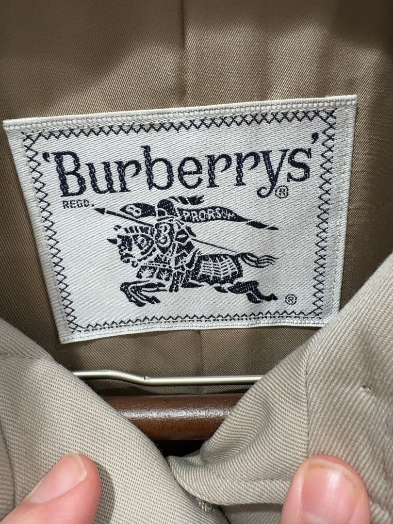 Burberrys ステンカラーコート グレー