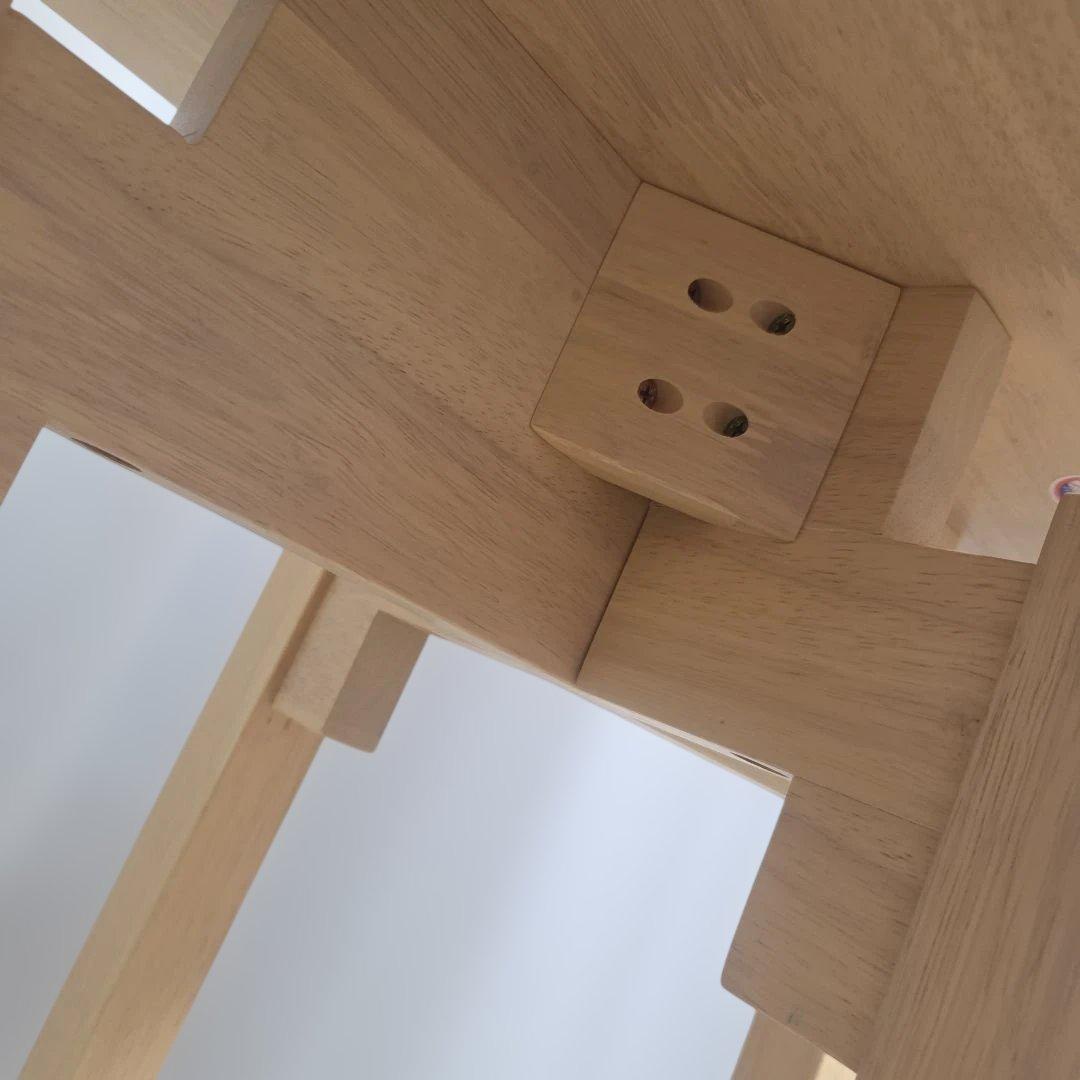 木製カウンターテーブル ナチュラルウッド