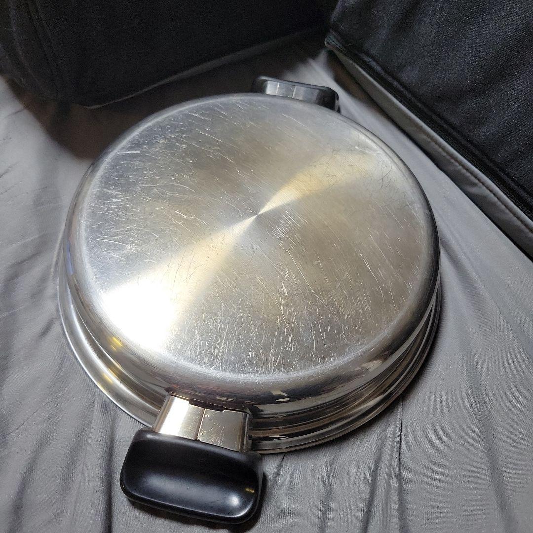 最終価格 廃盤 ビタクラフト セブン 浅型両手鍋 No.7511