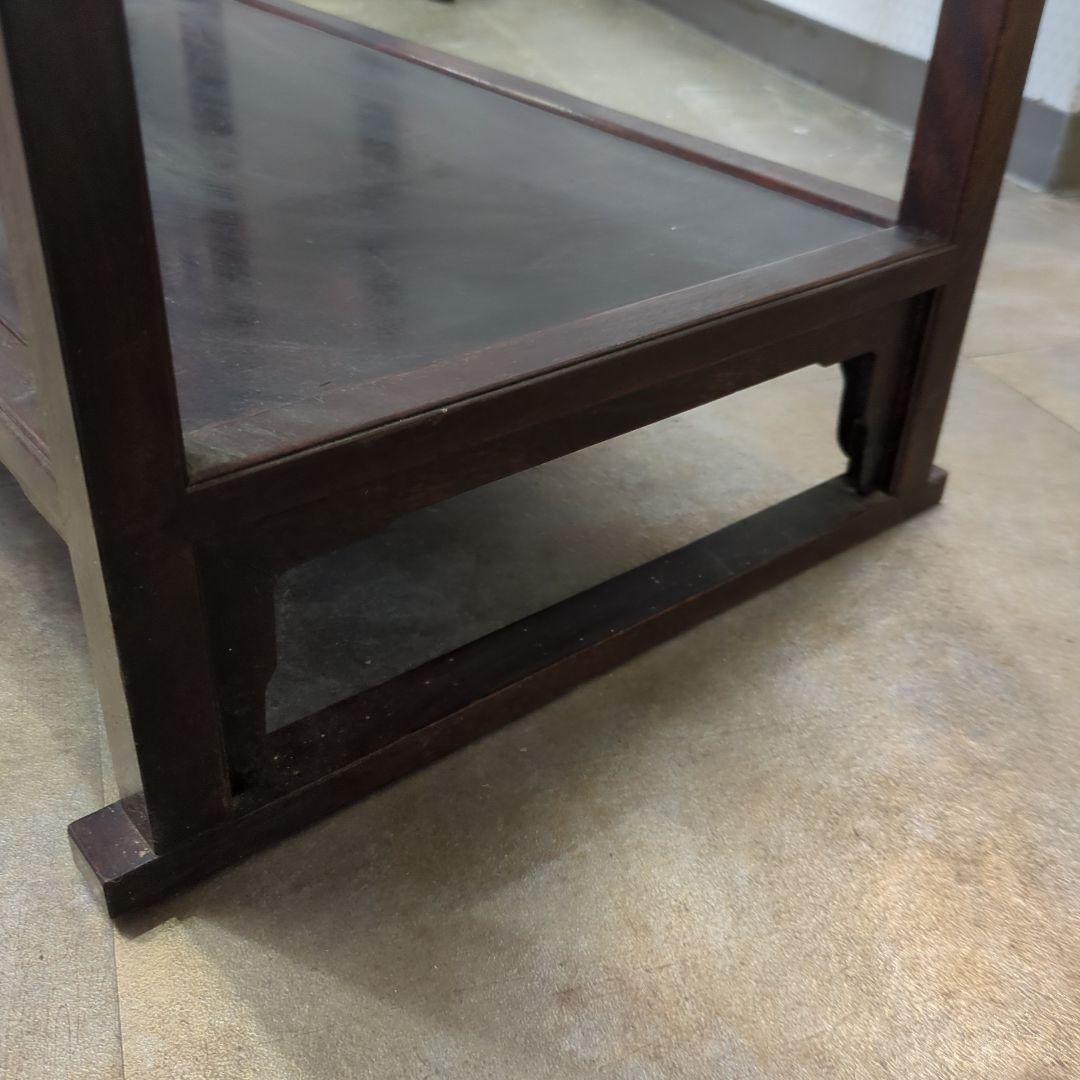 ケイチャン 松本民芸家具 李朝朝鮮棚 棚 木製 飾り棚 レトロ