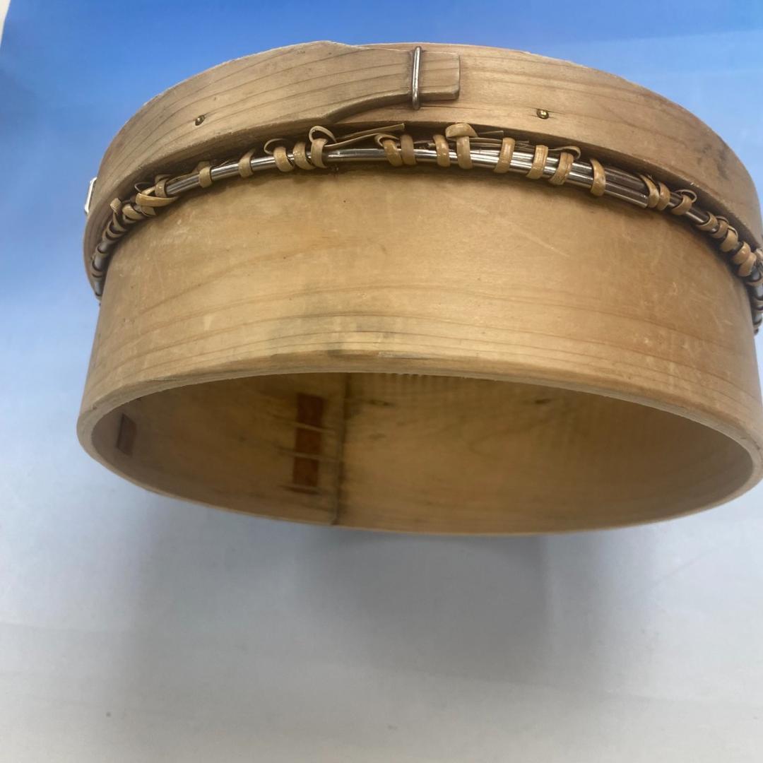 籐製きんとん とおし（8寸＝約24㎝）希少中古品