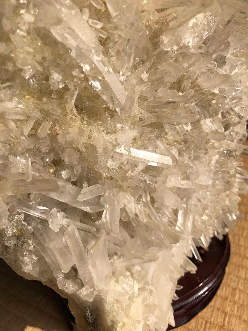 水晶クラスター約10キロ