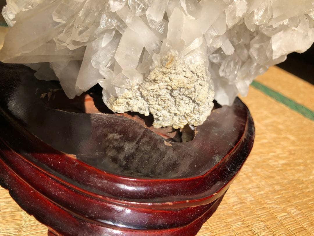 水晶クラスター約10キロ