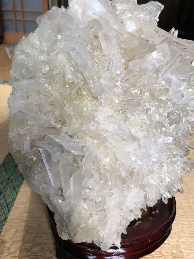 水晶クラスター約10キロ