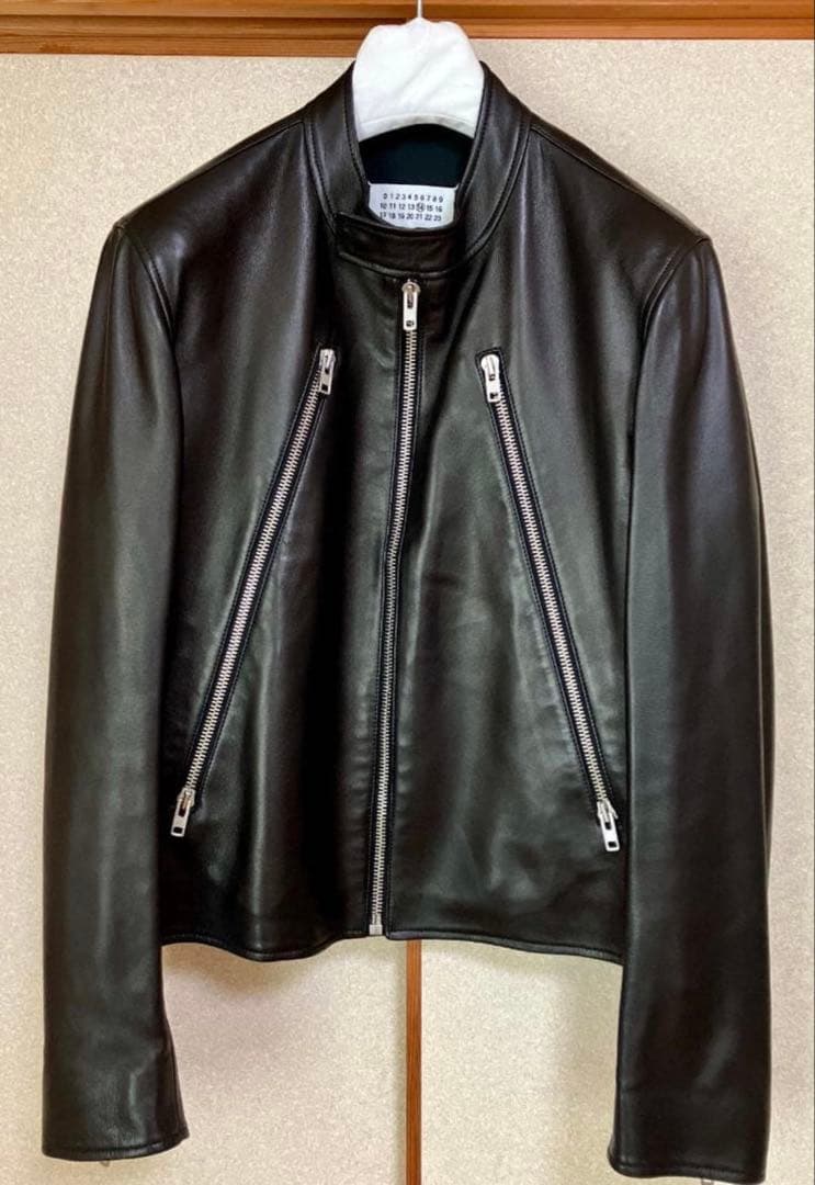 Maison Margiela 5-ZIP マルジェラ　ライダースジャケット