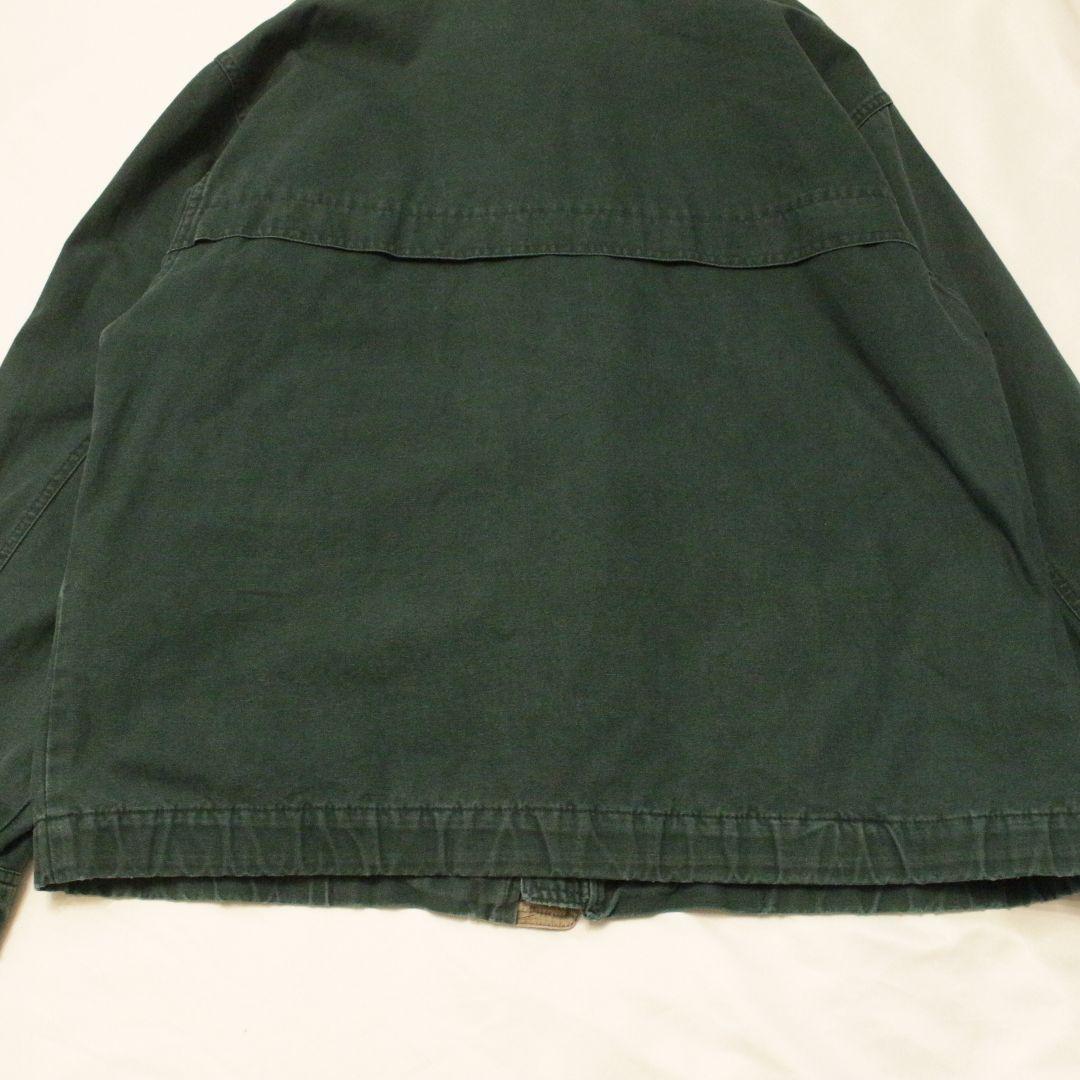 90s 白タグ Eddie Bauer ハンティングジャケット グリーン