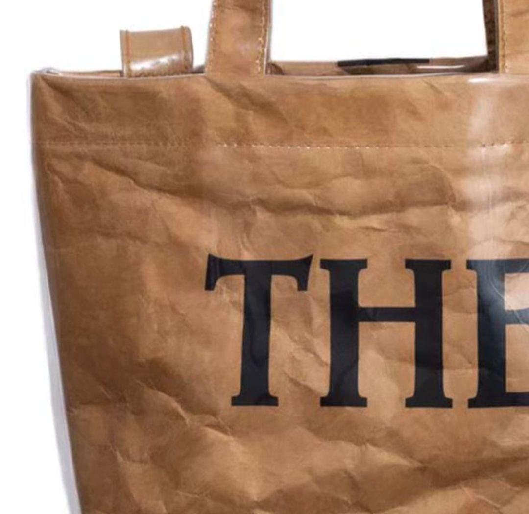 山田優さんtheweekendhotel　PVCBag(THE)BEIGE