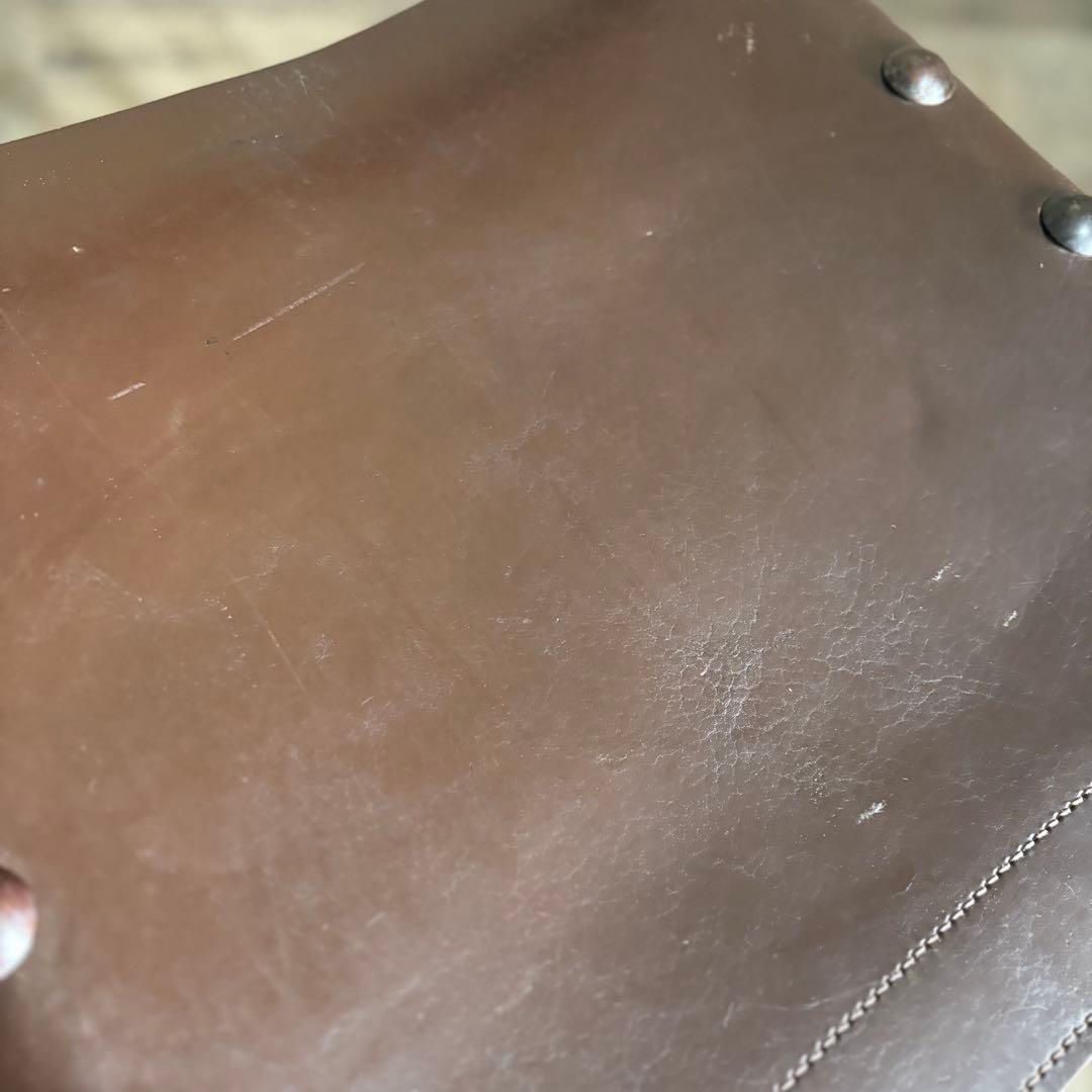 NAVARRO ARGUDO スペイン　ヴィンテージ　レザーシートチェア　①