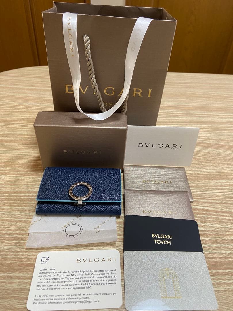 未使用 BVLGARI ブルガリ　クリップ クロージャー ケース
