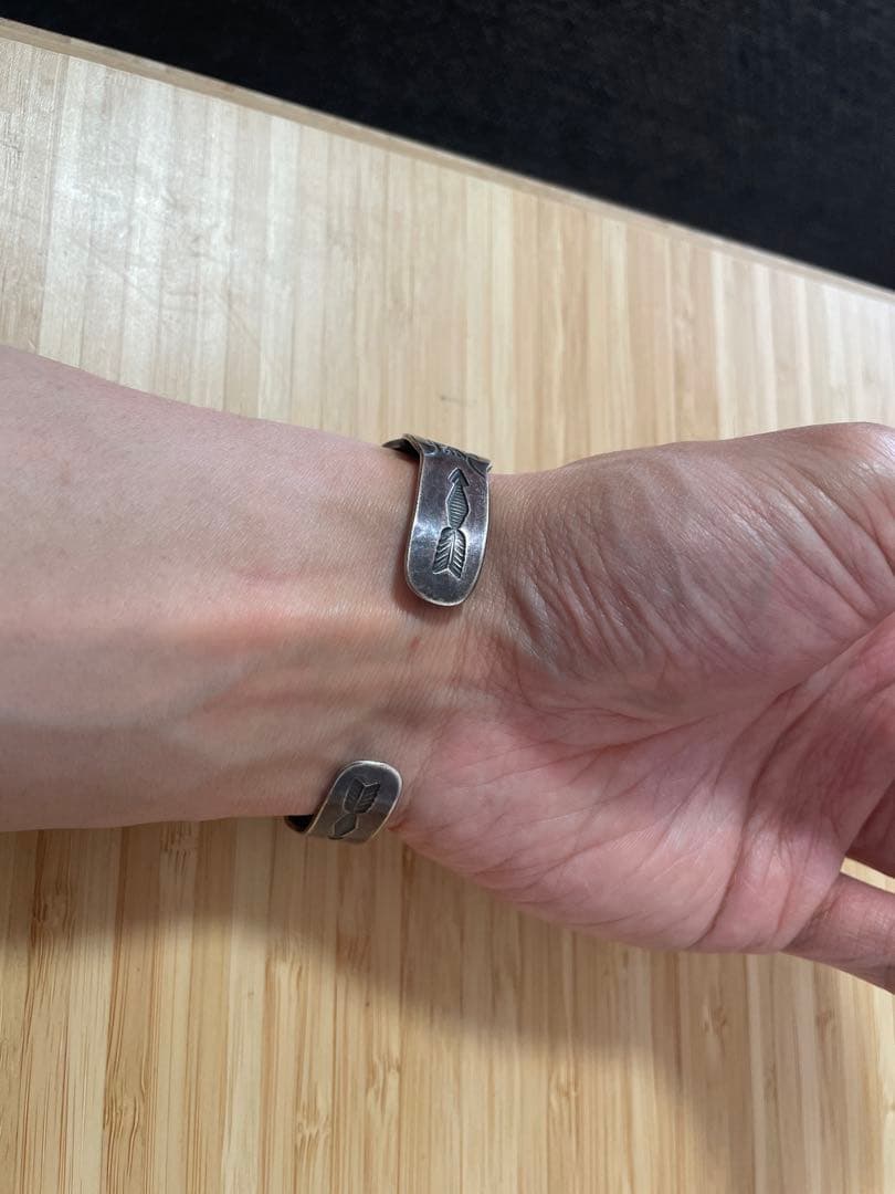 超希少!ナバホVTGバングル1930’s 【FJさん着用品】スワスティカ