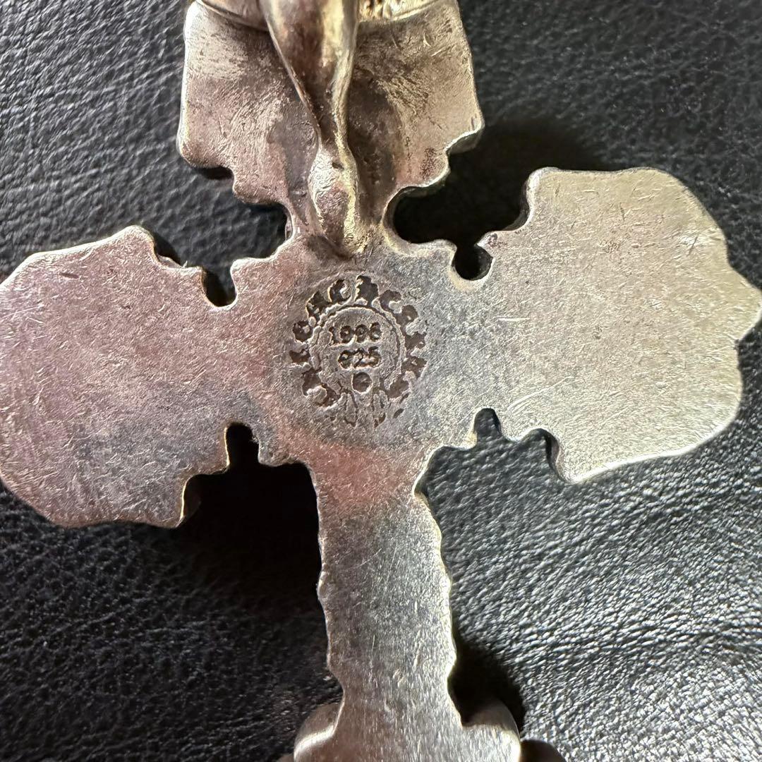 クロムハーツ　フィリグリークロスXSベイル正規品　オンライン鑑定済み‼️