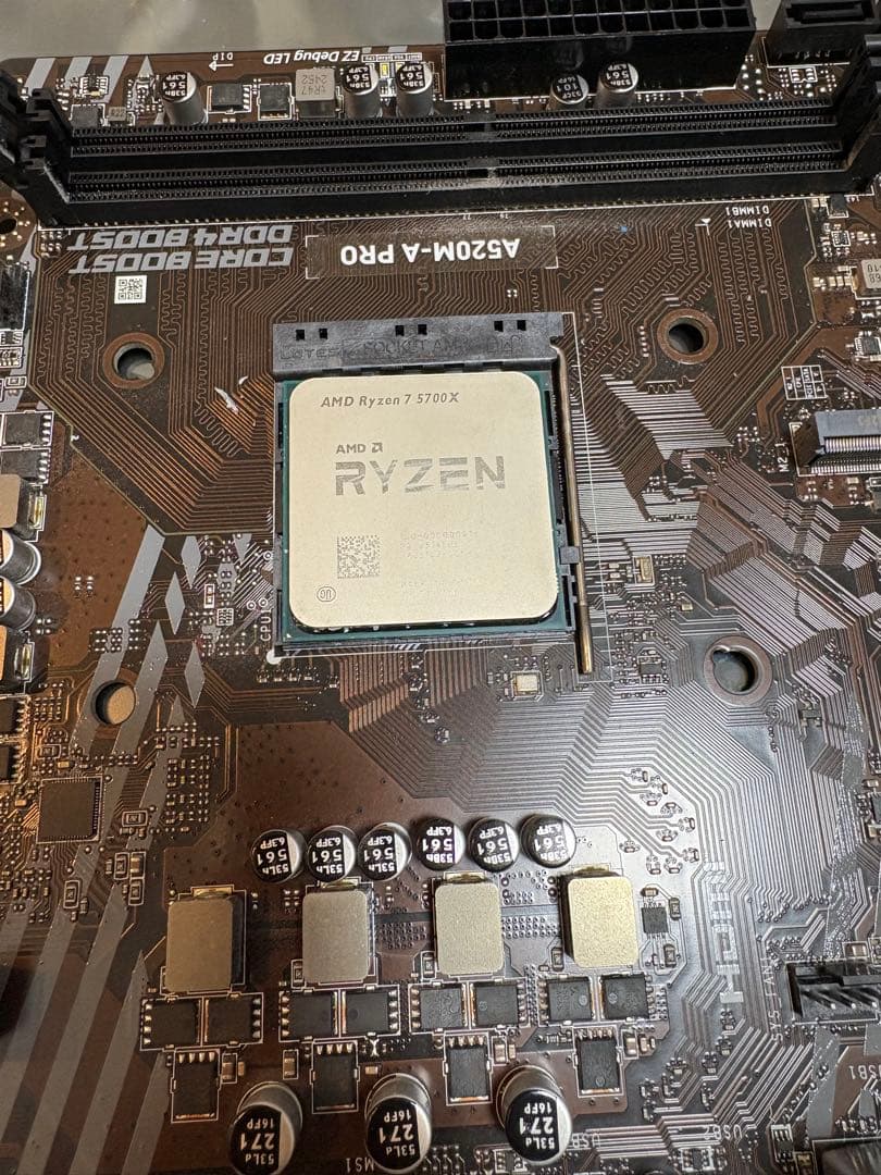 A520M-A PRO ryzen7 5700xセット