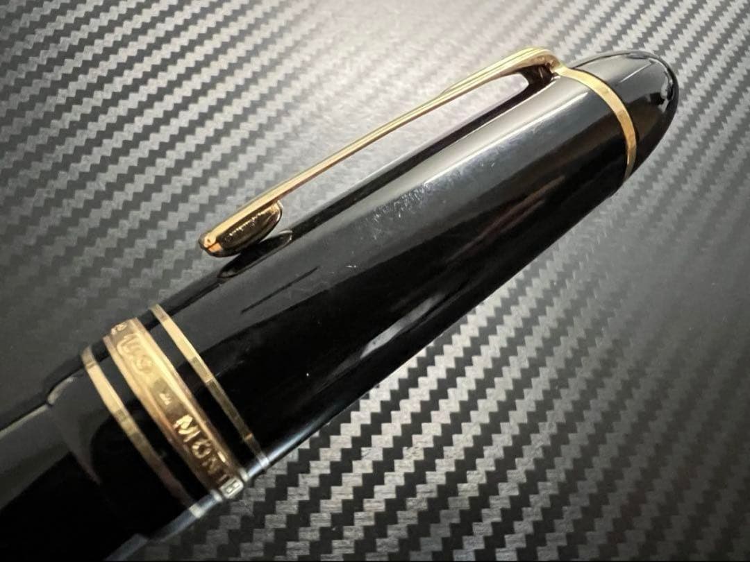 モンブラン 万年筆 極美品 149 14C 中白 F