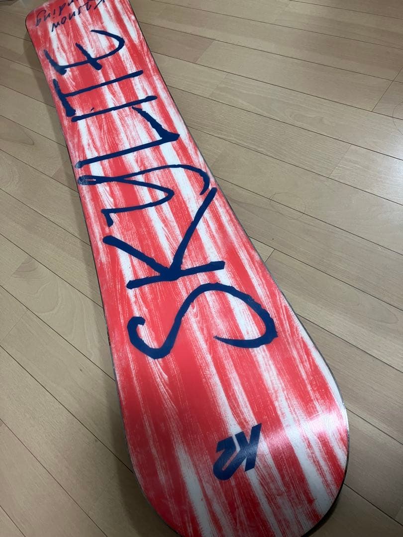 値下げ　K2 スノボ　板　142 SKY LITE ワックス済み