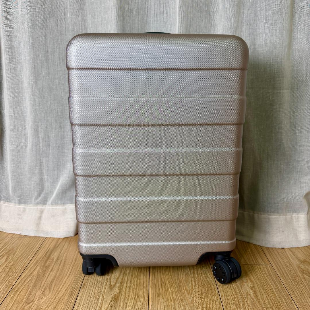 無印良品 バーの高さを自由に調節できるストッパー付き キャリー 35L