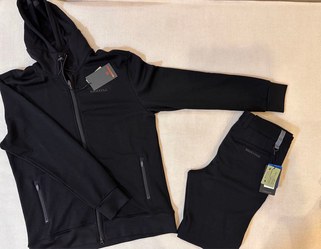 【新品未使用】BRIEFING メリノウール　パーカー　セットアップ