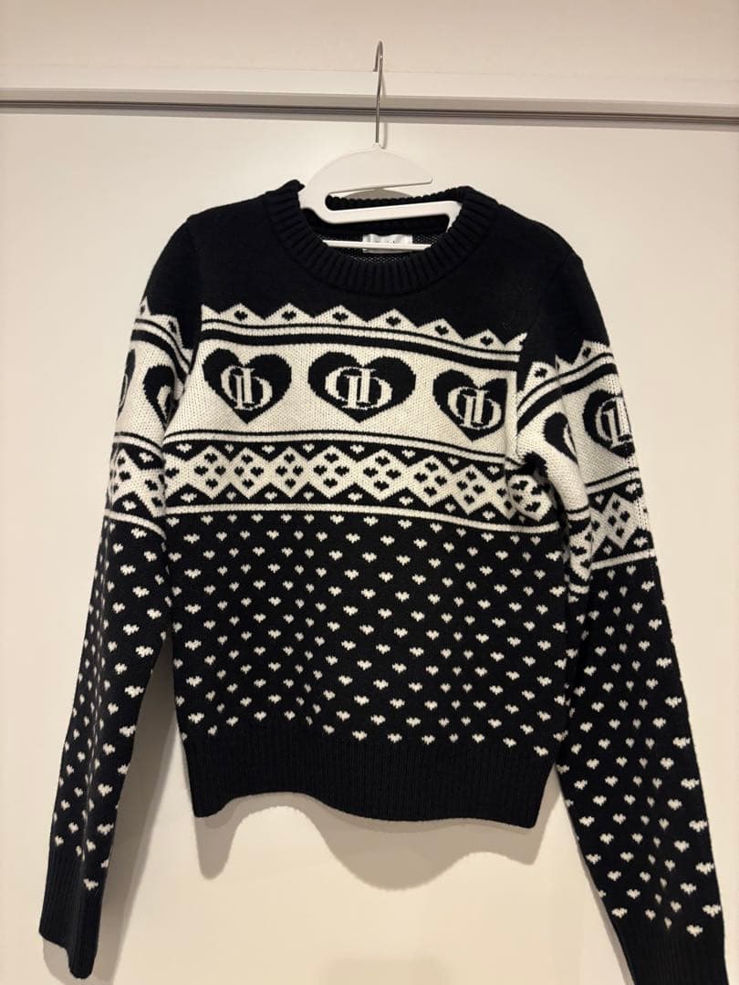 Darich DDアーガイルニットトップス