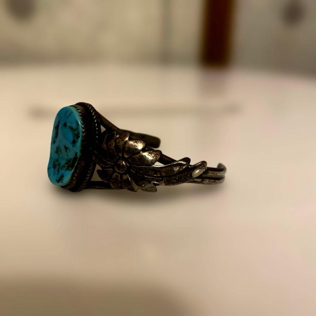 NAVAJO ナバホ族　バングル　シルバー　sterling