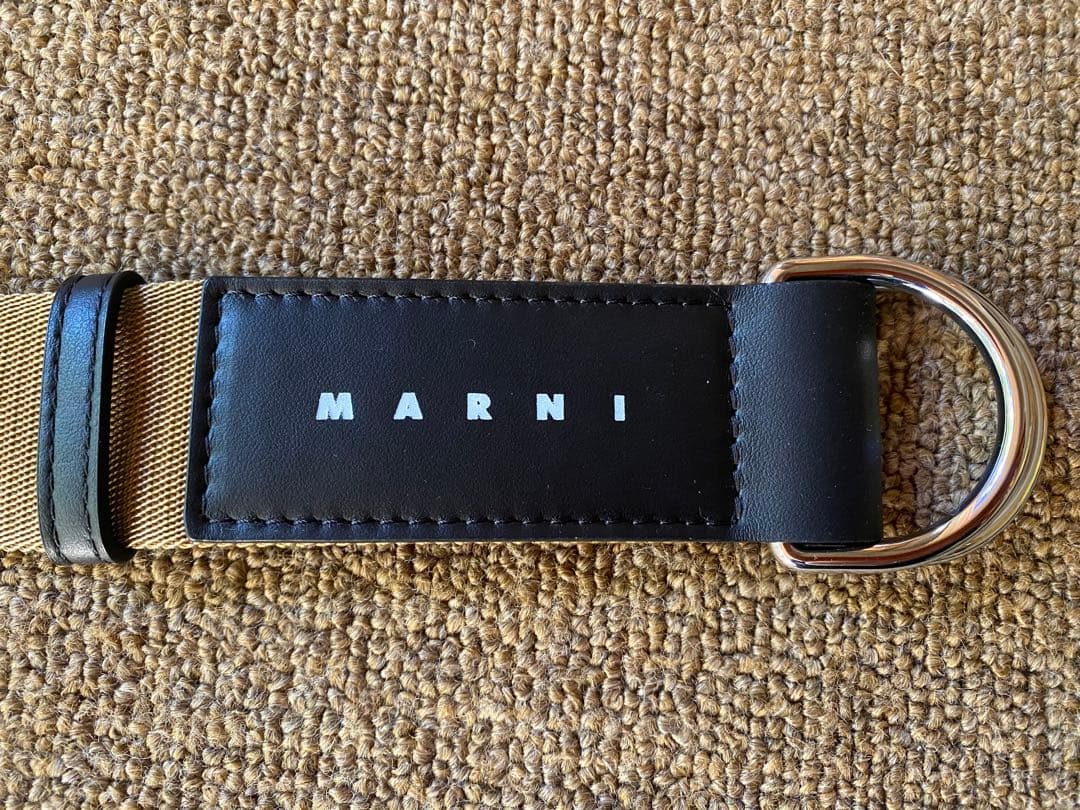 ☆REAR☆ MARNI マルニ ベルト Dリング バックルベルト